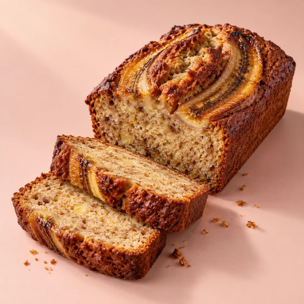 Banana bread · Loaf