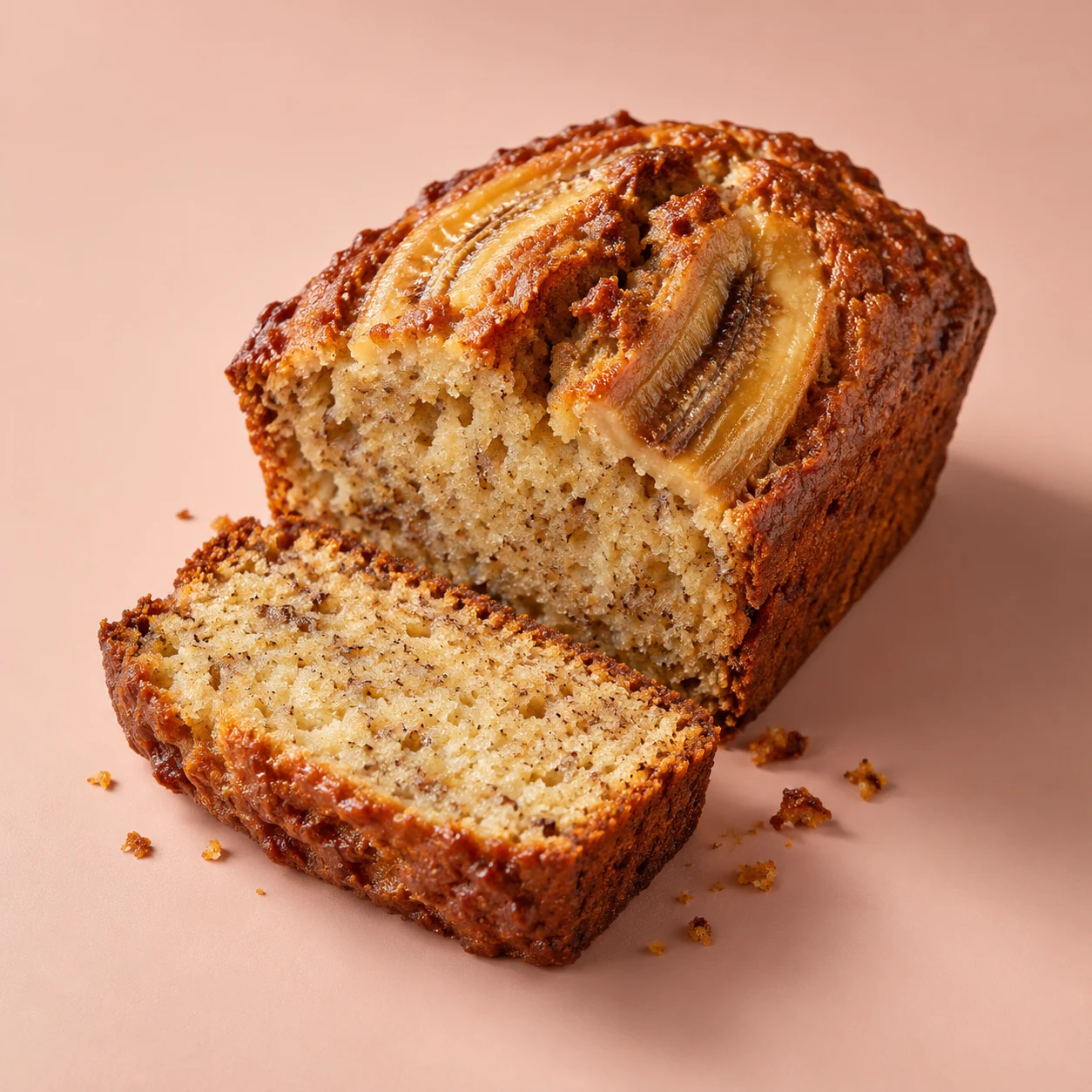 Banana bread (sin gluten) · Mini loaf