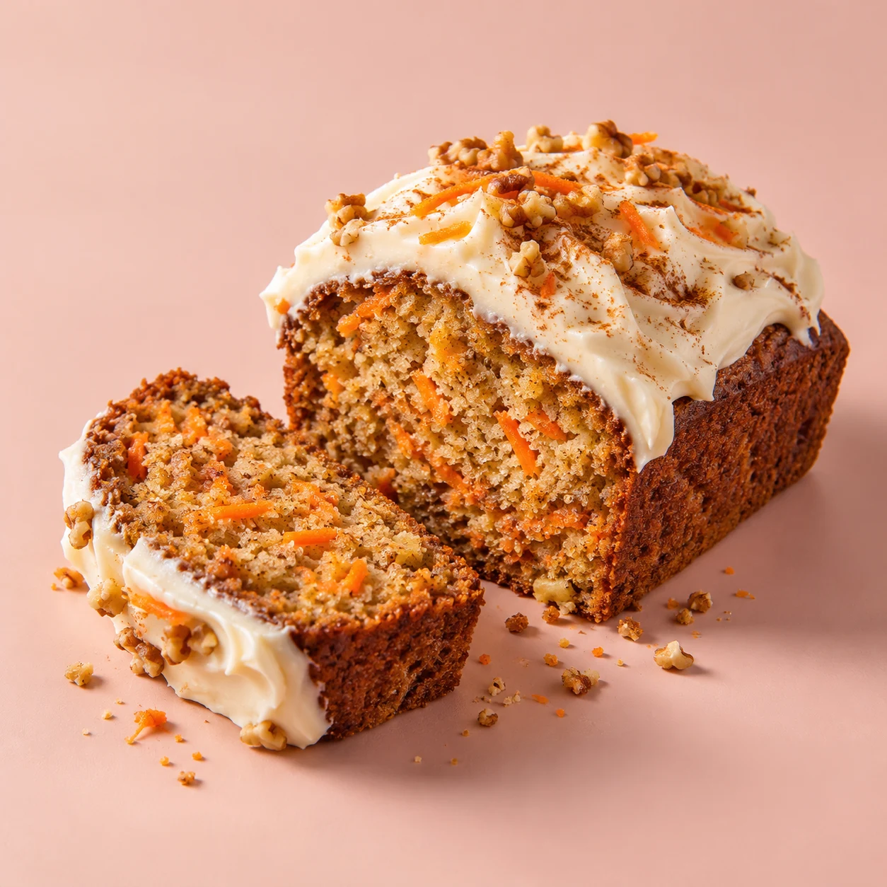 Carrot Cake (sin gluten) · Mini loaf