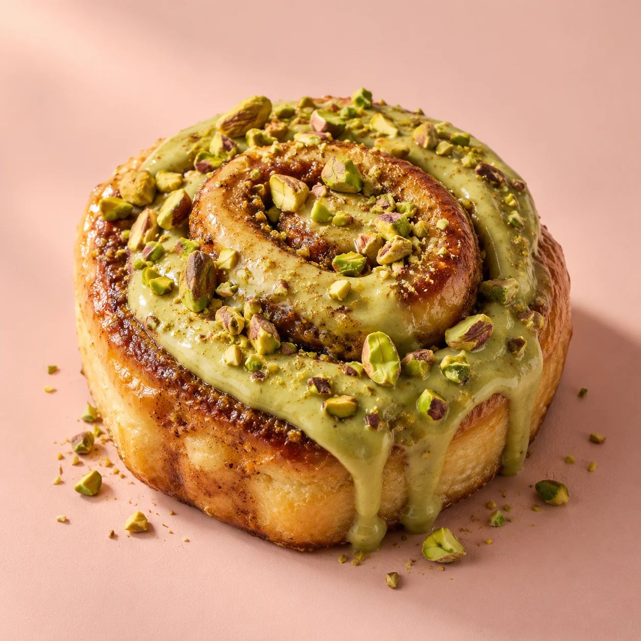 Pistacho Cinnamon Roll · Pieza